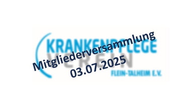 Mitgliederversammlung 03.07.2025 - Einladung