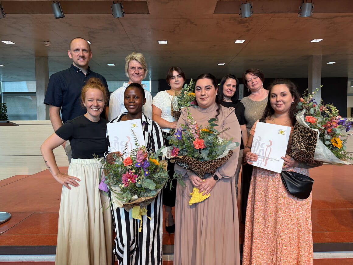 Erfolgreiche Ausbildung bei der Sozialstation